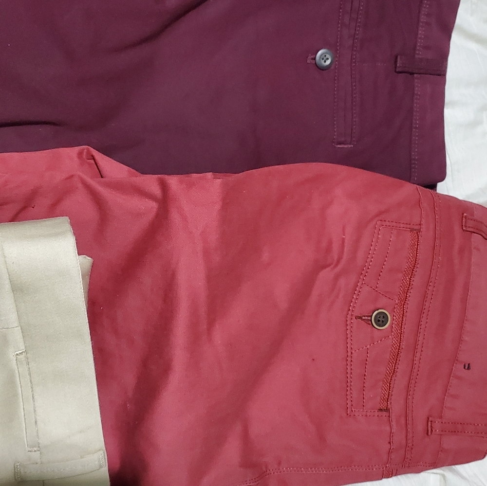 XIOS Red Slim Pants - Picture 3 of 5